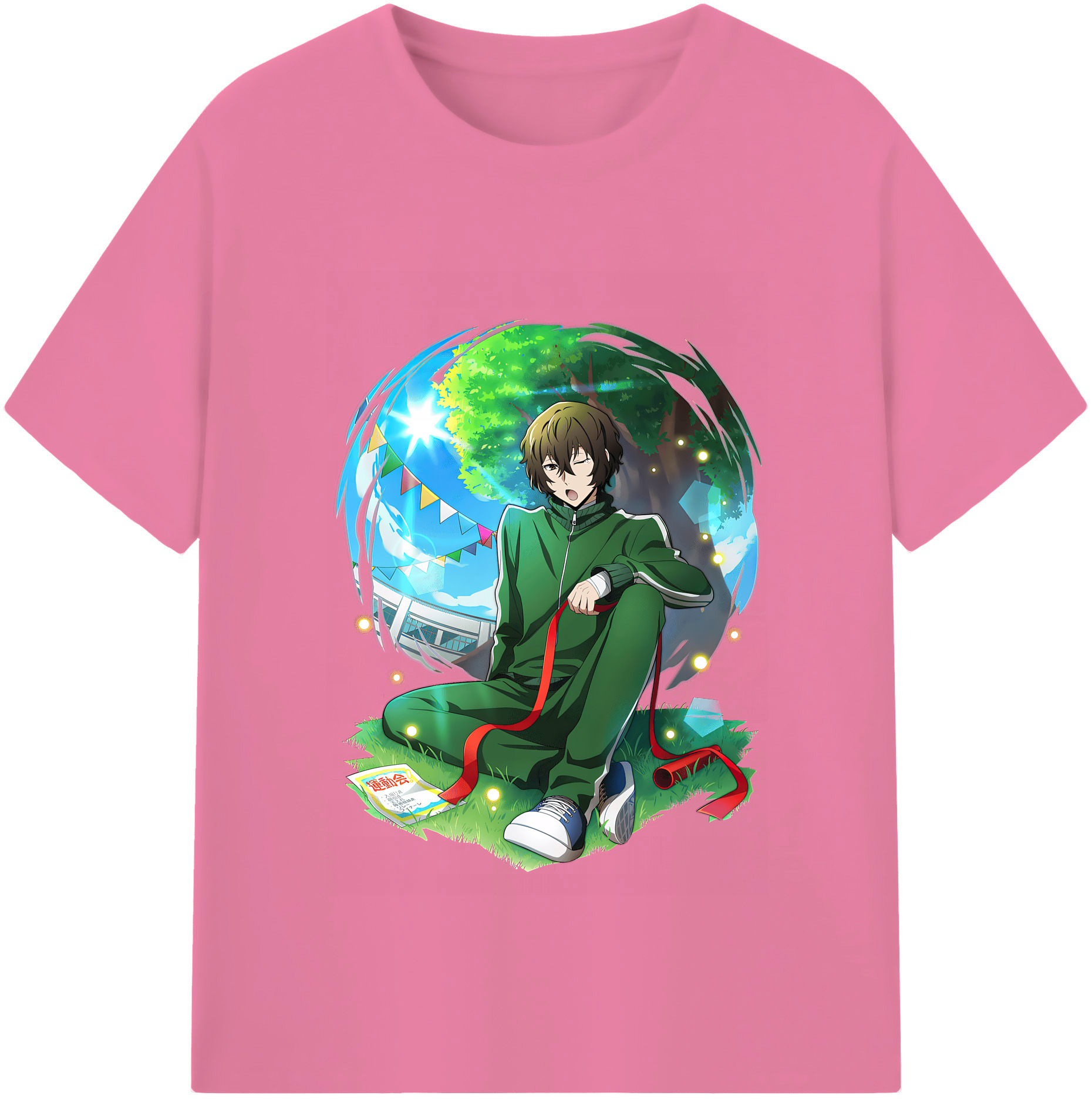 （画像用） 文豪ストレイドッグス Bungo Stray Dogs 綿100％半袖Tシャツ（フロントプリント）